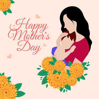 Mother s Day illustration art artlover branding brushes design illustration illustrator vector