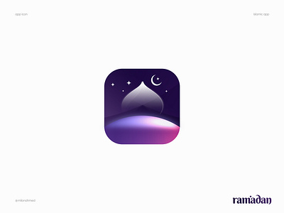 Ramadan App Design app app icon app ideas app logo best app icon best islamic app icon brand branding colorful app creative app design islamic app islamic icon logo logo design modern app ramadan app ramadan muabarak app ui ux