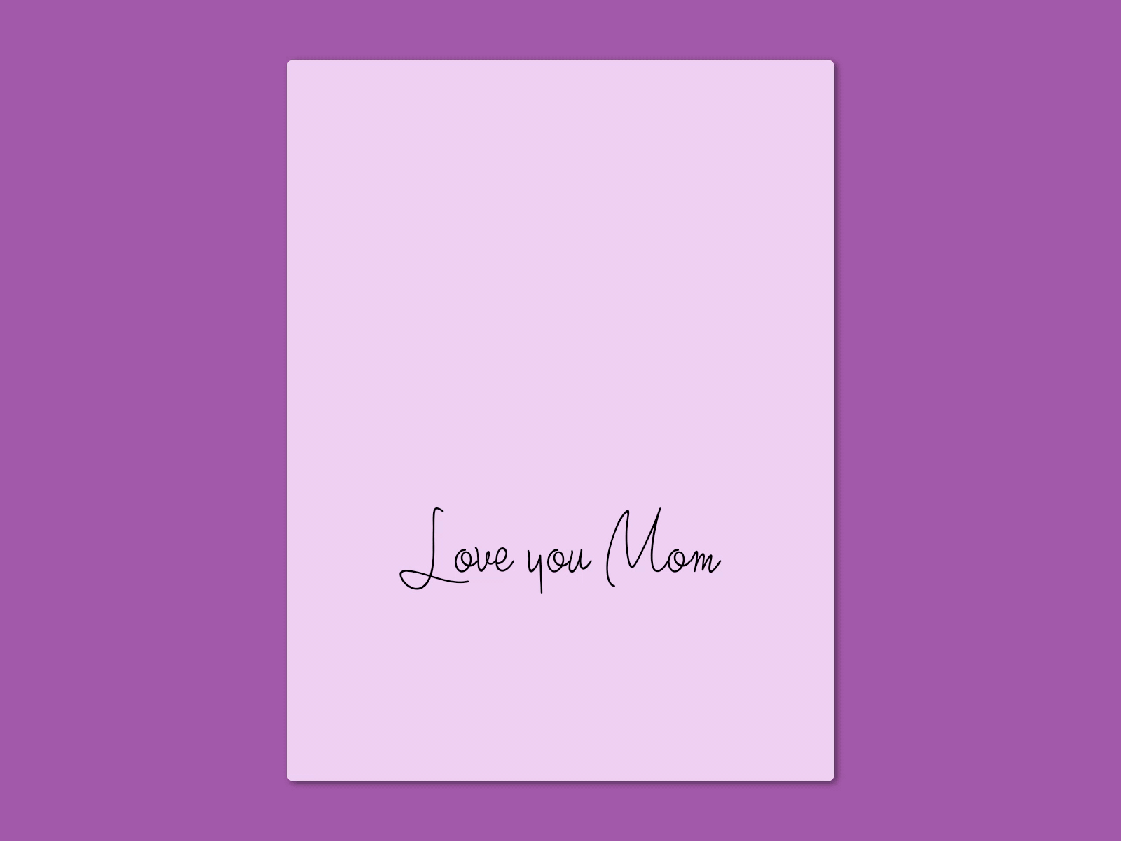Happy Mother's Day Card brandingagency mothersday uxdesign web