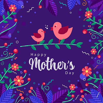 Mothers Day Vector art artlover design illustration illustrator procreate vector