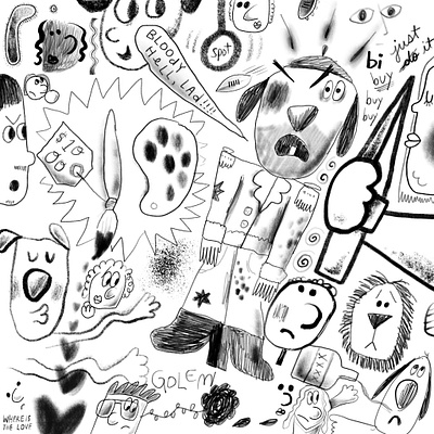 Sketchbook Page #1 characters digital doodle digital drawing doodles doodling drawing illustrator procreate sketch sketchbook sketches