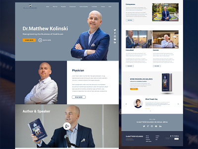 Personal Website adobexd enterpreneur enterpreneur website inspiration inspiration design personal web design personal website ui uidesign uiux webdesign website design