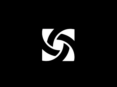 FAN ROTATION abstract logo awesome logo fan logo fan rotation logo logo design logo inspiration memorable logo minimal logo negative space logo professional logo simple logo unique logo