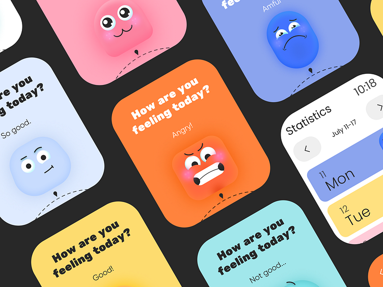 Emotion Tracker by Desire Creative Agency for Desire Creative on Dribbble