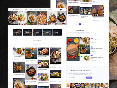 Techwind - Food & Restaurants Tailwindcss by Shreethemes on Dribbble