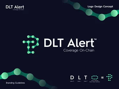 DLT Alert Logo Design for Block Chain Insurance Company block chain logo brand design brand identity branding chain chain logo design dl dlt dlt monogram insurance company insurance logo logo logo concept logo design logo icon logo idea lt minimalist logo typography