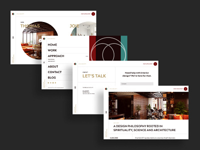 Interior Design Agency Web Design architecture design design studio interface interior design portfolio ui ui design ui ux web design web design agency web design studio web pages website