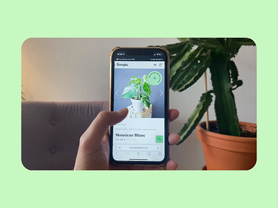 Pick Your Plant mobile mobileweb shop video web
