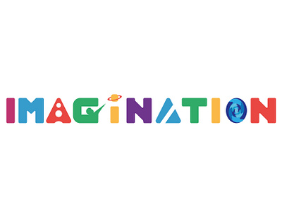 Imagination typography vector