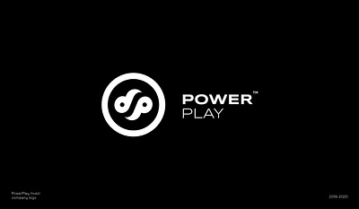 power play brand branding branding and identity clean cyberpunk logo dj logo futuristic futuristic logo logo logo design logodesign logos logotype minimal minimalist modern modern design modern logo music logo song logo