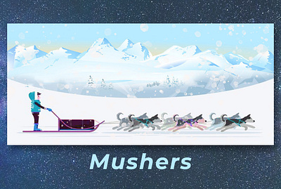 Mushers Banner design banner banner ad manipulation web banner