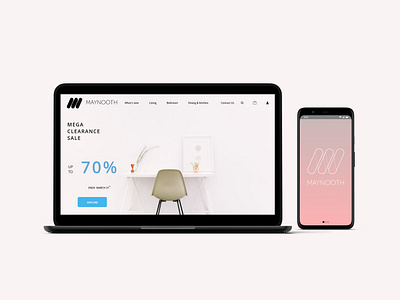 Maynooth furniture app ui ux web