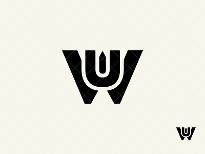 UW Logo branding design graphic design identity illustration logo logo design logotype minimalist modern monogram real estate typography uw uw logo uw monogram vector wu wu logo wu monogram