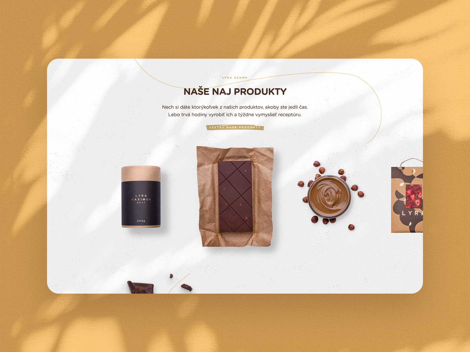 LYRA Chocolate – website animation cafe chocolate clean coffee lyra restaurant texture ui web webdesign website