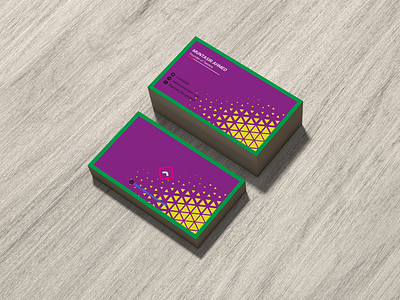 Awesome effects with colorful business card | Tandobian brand identity branding business card design clean corporate identity design graphic design graphics design illustration illustrator logo design outstanding print ready stationary unique design