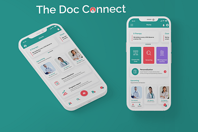 The Doc connect design doctor doctor appointment doctors mobile app patient