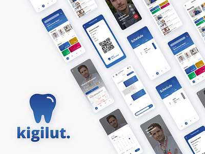 Kigilut (Klinik Gigi dan Mulut) - Dentist App UI Design app dental dental care dental clinic dentist dentist logo dentist near me dentistry dentists design flat illustrator medical medical app medical care medical design medical logo minimalist ui ux