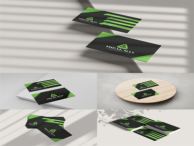 IDEAL MAX branding business card business card design business cards businesscard design graphic design illustration logo minimal