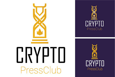 Crypto Press Club branding branding and identity buisnesslogo corporate identity logo minimal minimalist