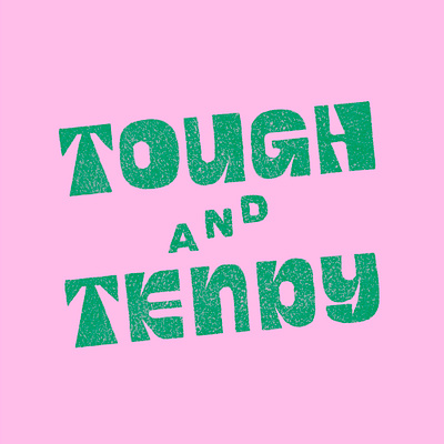 Tough and Tendy 60s 70s drawing illustration lettering procreate