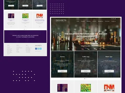 Website design for Senseta - USA arab arabic clean web clean website landing page landing page concept landing page design simple ui user interface user interface design web web concept web design web site web sites website website concept website design