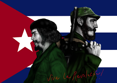 Revolutionaries app illustration web