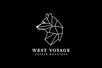 West Voyage Coffee Roasters Logo brand design branding experimental icon illustration layout logo packaging print product design typography vector