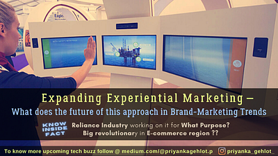 Expanding Experiential Marketing Blog Cover blog banner blog cover blog design brand customer experience design experiential india marketing reliance tech blog trend