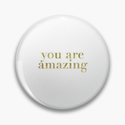 pin amazing awesome encouragement golden motivational quotes pin redbubble white