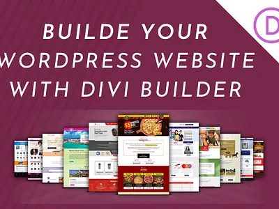 builde wordpress website with divi builder branding buisness design elementor entrepreneur illustration landing page design responsive design website wordpress
