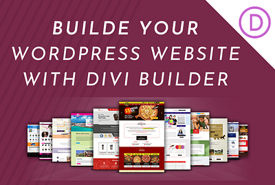 builde wordpress website with divi builder branding buisness design elementor entrepreneur illustration landing page design responsive design website wordpress