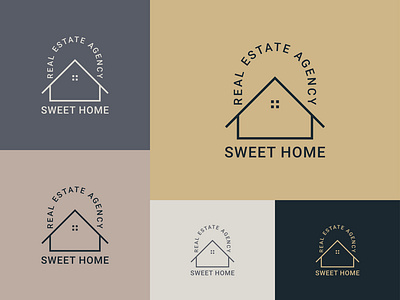 SWEET HOME branding logo design business logo graphic design home logo home logo design house logo icon logo brand logo design minimal house logo design minimal logo design minimalist house logo design minimalist logo design modern house logo professional logo real estate logo real estate logo design