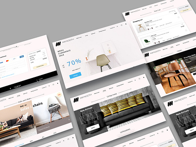 Maynooth furniture design ui ui ux web