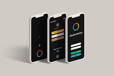 Color Switch iOS Game app app ui game github ios uiux