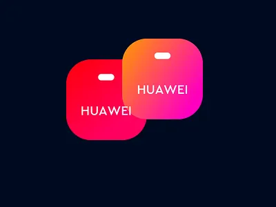 Huawei Desing aliahmettrnc app brand company design dribbble huawei icon logo minimal ui