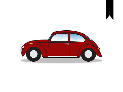 CONVERTIBLE CAR ILLUSTRATIONS art flat graphic design icon illustration illustrator logo minimal vector