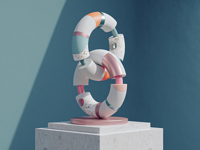 8 36daysoftype 36daysoftype08 3d modeling 8 blender