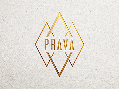 Prava Brand Identity branding logo design minimal logo typography