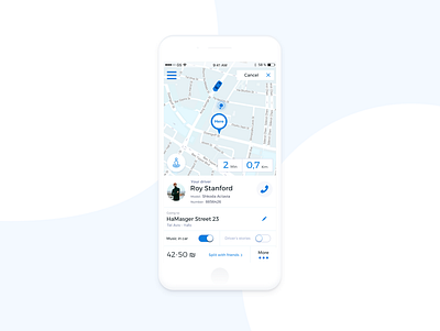 Taxi iOS app app design application ios app taxi booking taxi driver ui ux