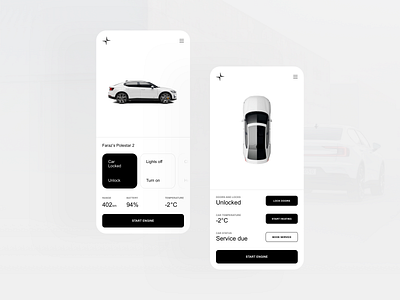 Polestar – App Concept app brand brand and identity branding concept design logo product design typography visual identity