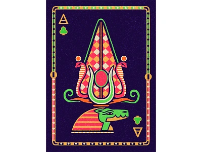 Ace of Ammit ace adobe ammit brushes carddesign character crocodile culture egypt egyptiangods egyptianmythology flatdesign history illustration muti noise photoshop texture vector