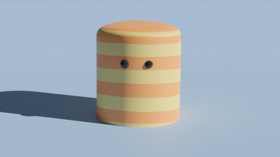 Little guy 3d 3d art 3d modeling art blender blender 3d blender3d blender3dart design