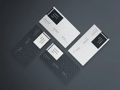 Business Card Mockup animation branding design icon illustration landing themeforest typography vector web