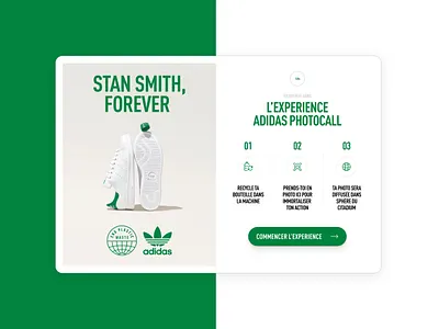 Citadium x Adidas app events fashion french screen