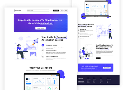 Seller Landing Page illustration landing page seller ui uidesign web webdesign website website design