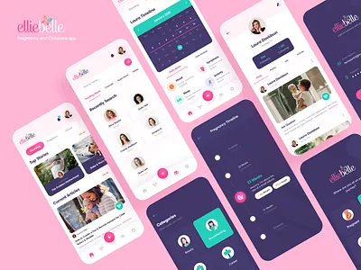 Mobile App Design - HealthCare adobe xd concept design figma health healthcare illustration mobile app redesign ui ux