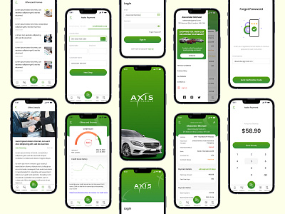 Axis Auto-Finance Financial App Design Ui UX 3d animation application autofinance autouidesign behance branding design designinpiration financeui graphic design illustration logo mobile ui ui uidesign uiux