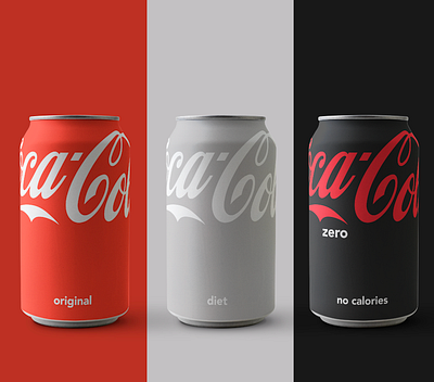 Coca Cola RE-Design brand agency branding can coca cola cocacola coke cola faelpt fanta labeldesign log packaging redesign reto retrorevival