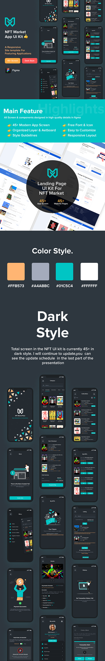 NFT Marketplace Template | App & Web - Bitrix Themes app design design mobile ui nft marketplace nft website nfts nfts app web templates website design