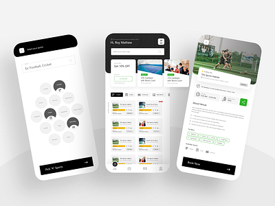 Turf Booking App Design app app design apple application apps apps design apps screen booking app design design app designs mobile app turf ui ui ux ui design uidesign uiux